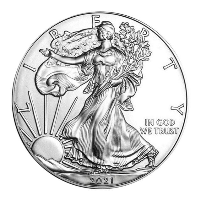 Pièce de collection American Silver Eagle personnalisée