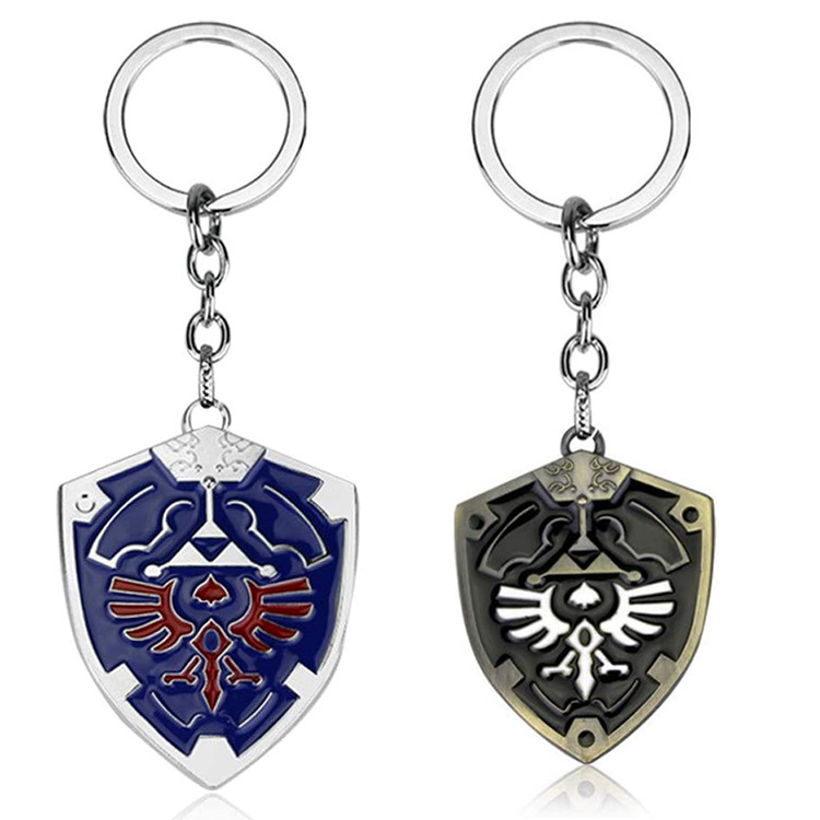 Porte-clés personnalisé Link Shield Porte-clés Legend of Zelda