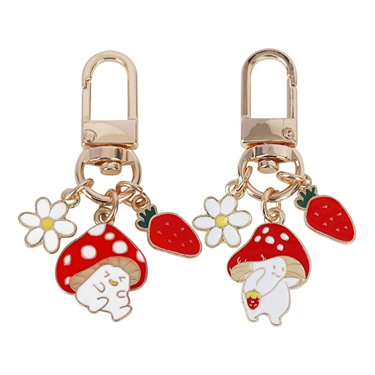 Porte-clés mignon personnalisé Accessoires de porte-clés esthétiques Porte-clés Kawaii