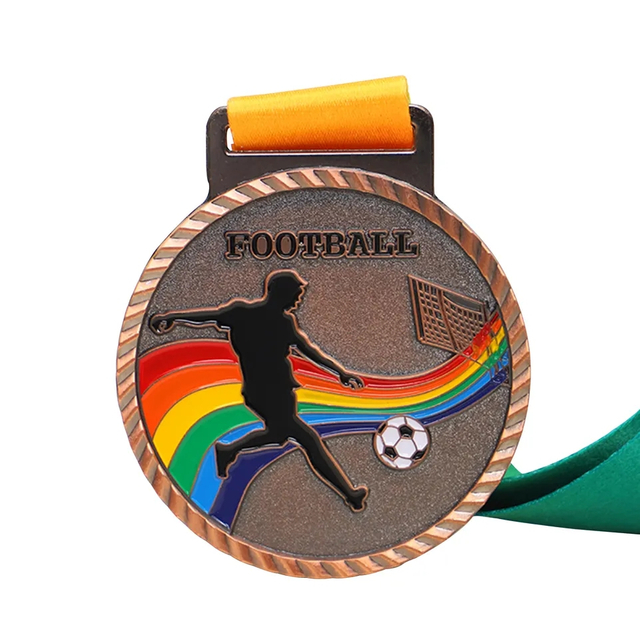 Médaille de football personnalisée des fabricants à vendre