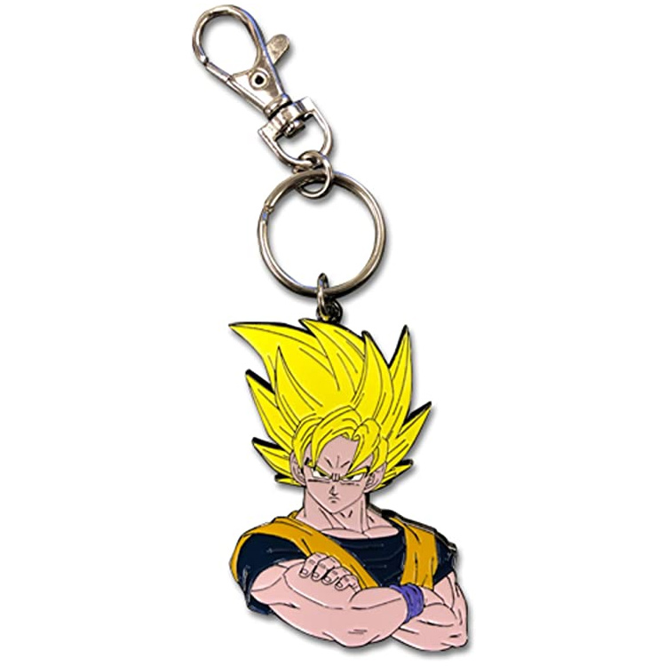 Dragon Ball Z - Porte-clés en métal Torse Goku Super